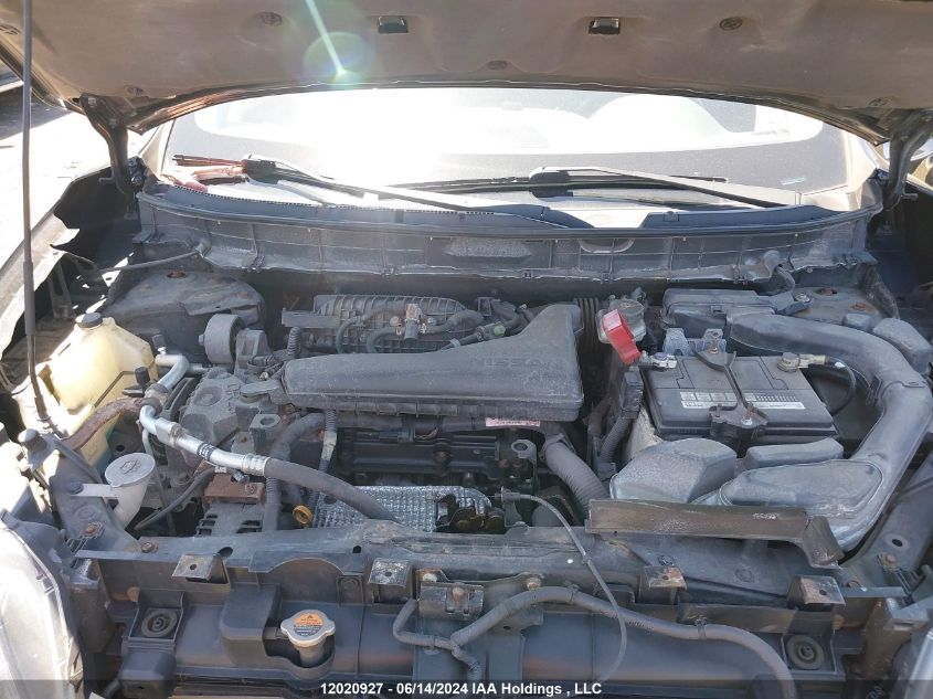 2014 Nissan Rogue S/Sl/Sv VIN: 5N1AT2MV2EC834849 Lot: 12020927