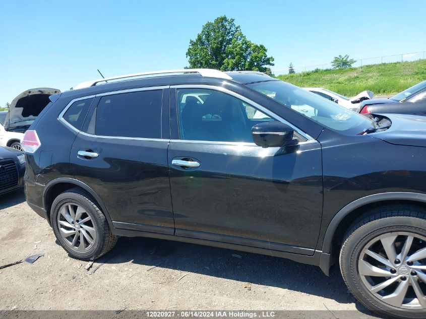 2014 Nissan Rogue S/Sl/Sv VIN: 5N1AT2MV2EC834849 Lot: 12020927