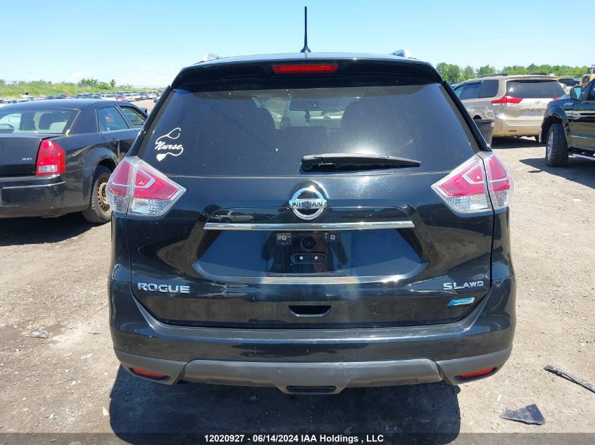 2014 Nissan Rogue S/Sl/Sv VIN: 5N1AT2MV2EC834849 Lot: 12020927
