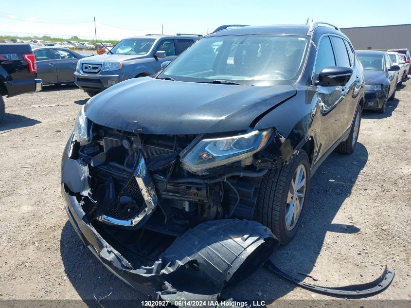 2014 Nissan Rogue S/Sl/Sv VIN: 5N1AT2MV2EC834849 Lot: 12020927