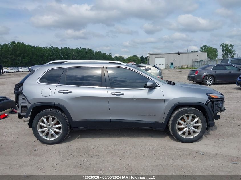 2016 Jeep Cherokee Limited VIN: 1C4PJMDS8GW130064 Lot: 12020928