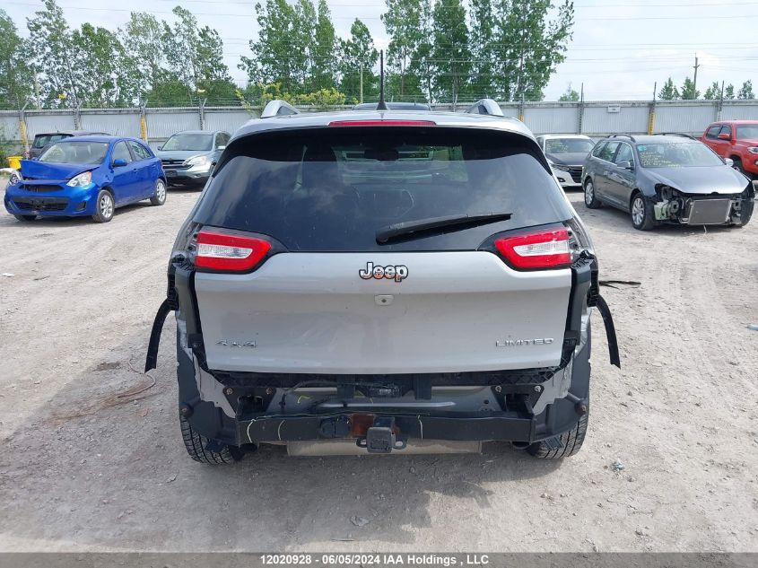 2016 Jeep Cherokee Limited VIN: 1C4PJMDS8GW130064 Lot: 12020928