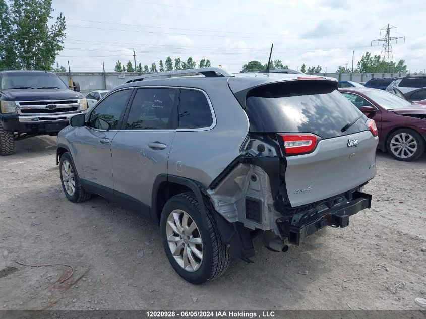 2016 Jeep Cherokee Limited VIN: 1C4PJMDS8GW130064 Lot: 12020928