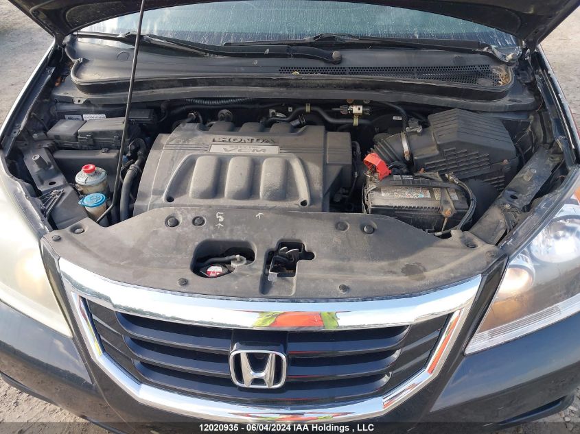 2010 Honda Odyssey VIN: 5FNRL3H68AB505053 Lot: 12020935