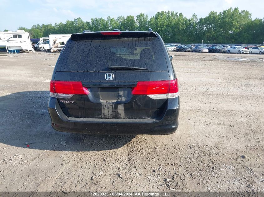 2010 Honda Odyssey VIN: 5FNRL3H68AB505053 Lot: 12020935