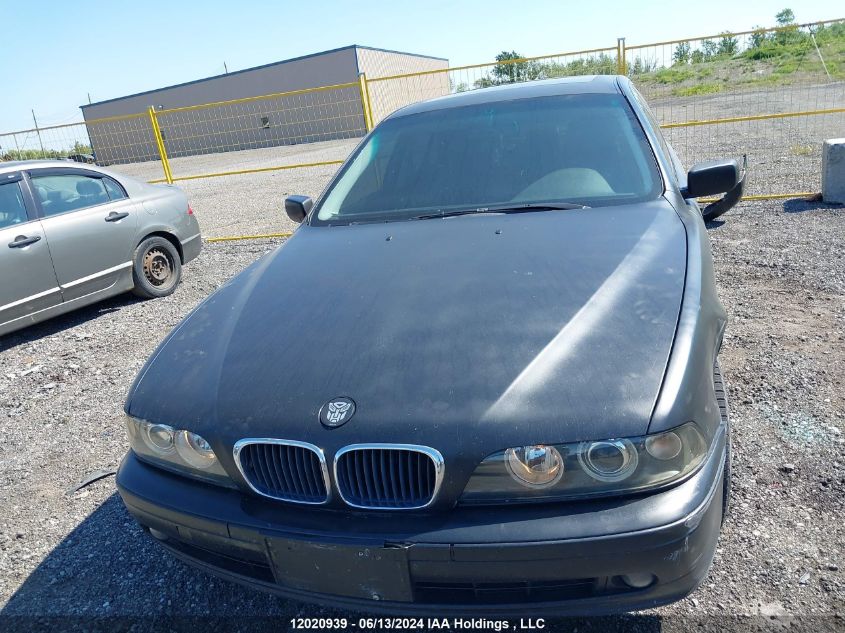 2001 BMW 5 Series VIN: WBADT53411CE91425 Lot: 12020939