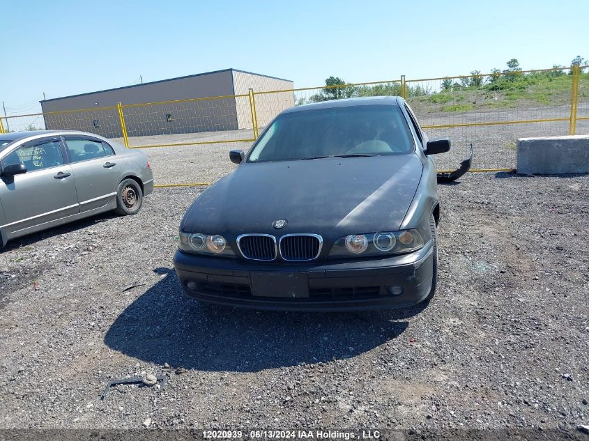 2001 BMW 5 Series VIN: WBADT53411CE91425 Lot: 12020939