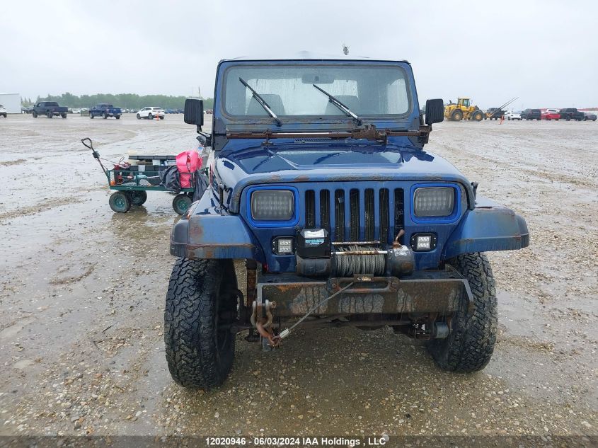 1991 Jeep Wrangler / Yj VIN: 2J4FY29S6MJ141677 Lot: 12020946