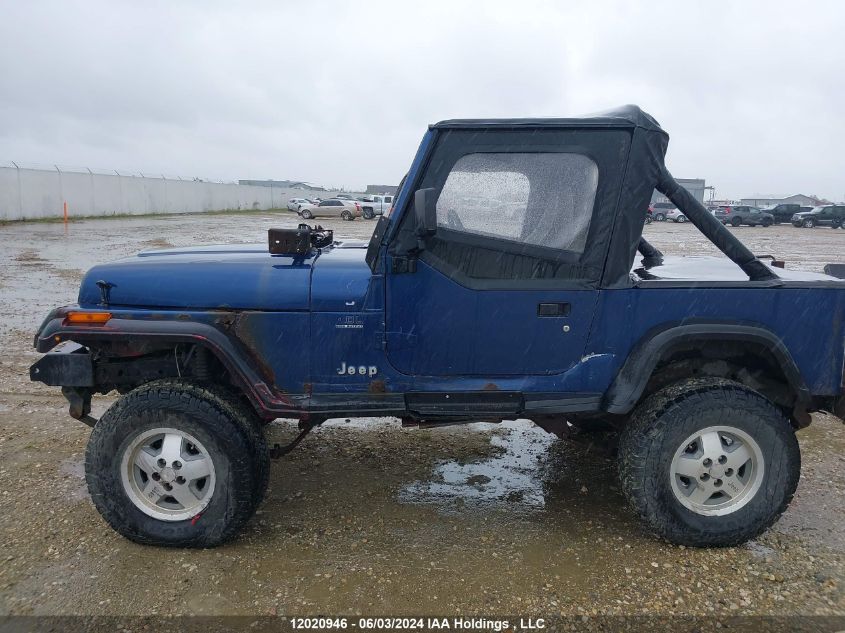 1991 Jeep Wrangler / Yj VIN: 2J4FY29S6MJ141677 Lot: 12020946