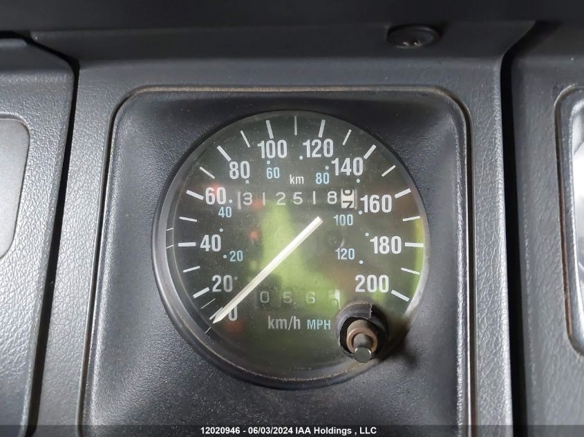 1991 Jeep Wrangler / Yj VIN: 2J4FY29S6MJ141677 Lot: 12020946