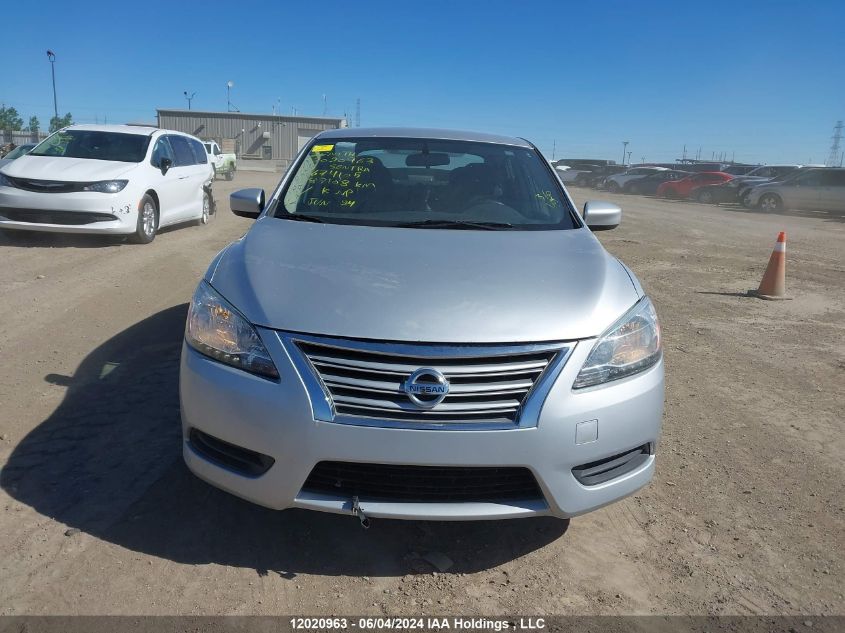 2015 Nissan Sentra VIN: 3N1AB7AP4FL674105 Lot: 12020963