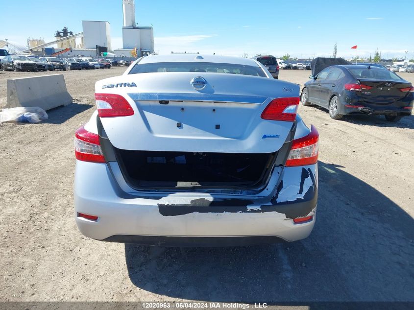 2015 Nissan Sentra VIN: 3N1AB7AP4FL674105 Lot: 12020963