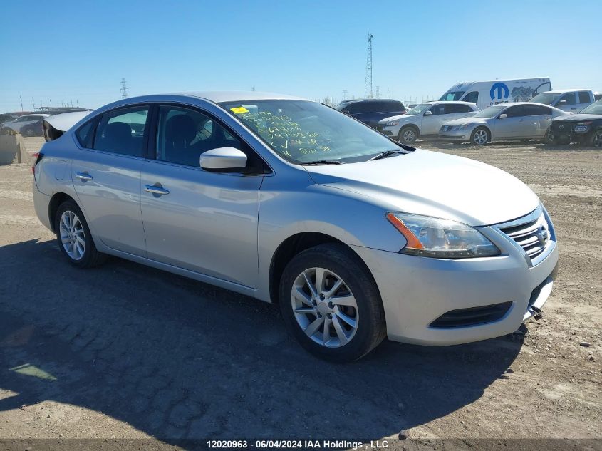 2015 Nissan Sentra VIN: 3N1AB7AP4FL674105 Lot: 12020963