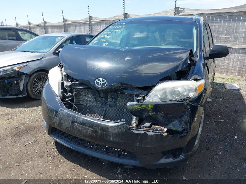 2015 Toyota Sienna Le 8 Passenger VIN: 5TDKK3DC7FS609682 Lot: 12020971