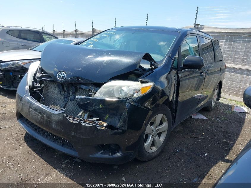 2015 Toyota Sienna Le 8 Passenger VIN: 5TDKK3DC7FS609682 Lot: 12020971