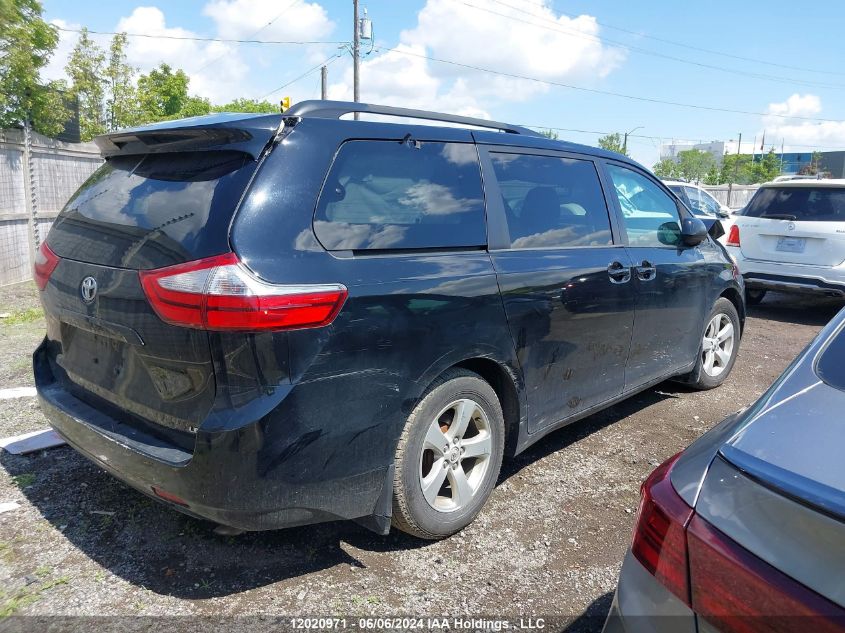 2015 Toyota Sienna Le 8 Passenger VIN: 5TDKK3DC7FS609682 Lot: 12020971