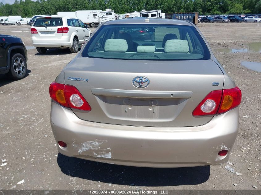 2009 Toyota Corolla S/Le/Xle VIN: 2T1BU40E49C016902 Lot: 12020974