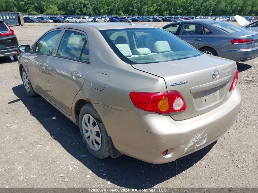 2009 Toyota Corolla S/Le/Xle VIN: 2T1BU40E49C016902 Lot: 12020974