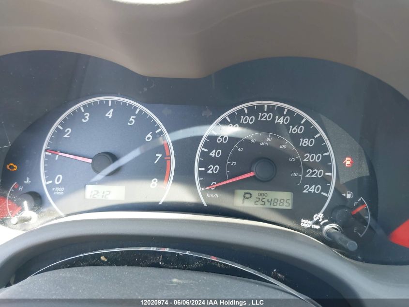 2009 Toyota Corolla S/Le/Xle VIN: 2T1BU40E49C016902 Lot: 12020974