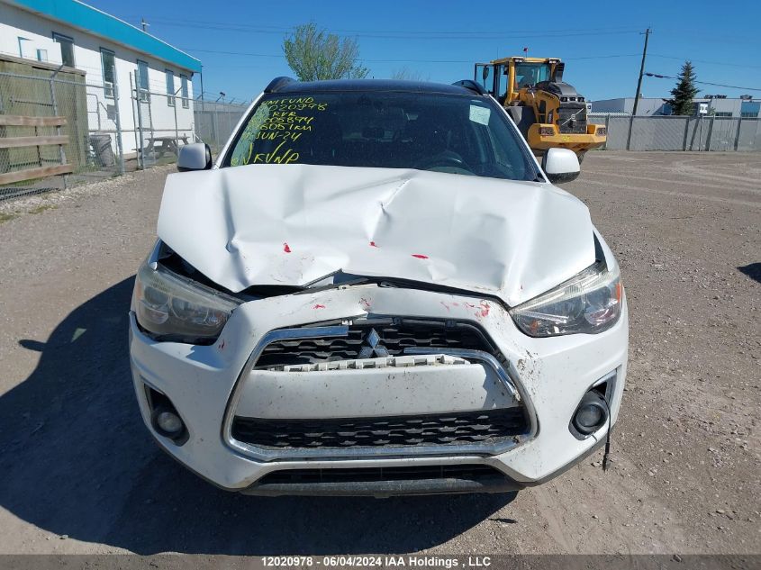 2013 Mitsubishi Rvr VIN: 4A4AJ4AU0DE605874 Lot: 12020978