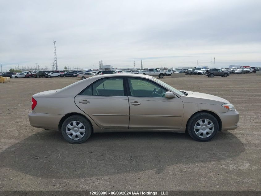 2003 Toyota Camry Le/Xle VIN: JTDBE32KX30202438 Lot: 12020985