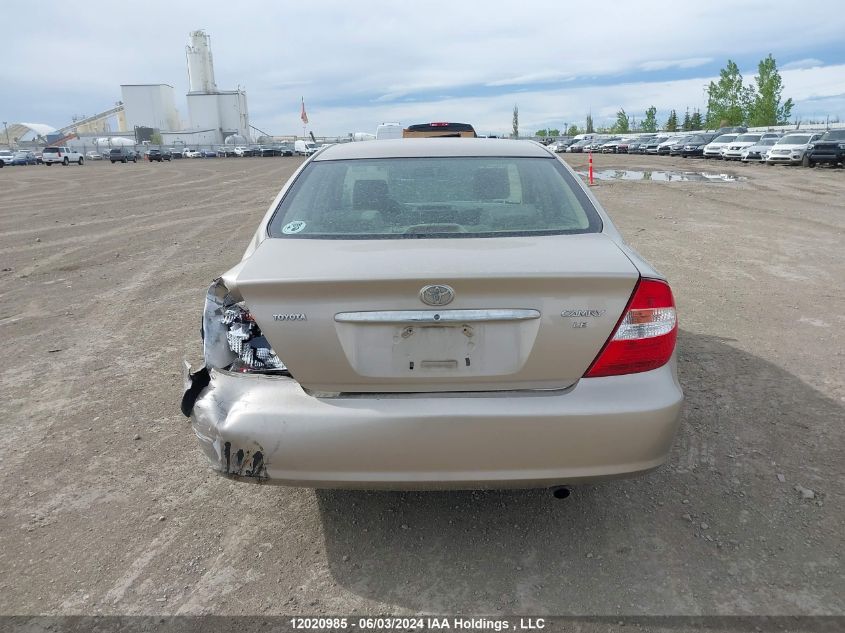 2003 Toyota Camry Le/Xle VIN: JTDBE32KX30202438 Lot: 12020985