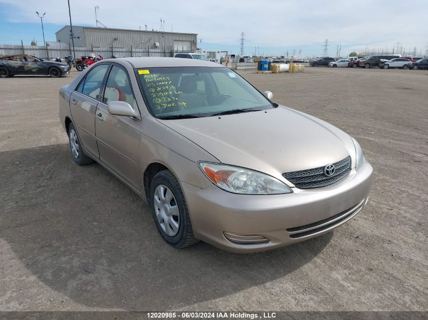 2003 Toyota Camry Le/Xle VIN: JTDBE32KX30202438 Lot: 12020985