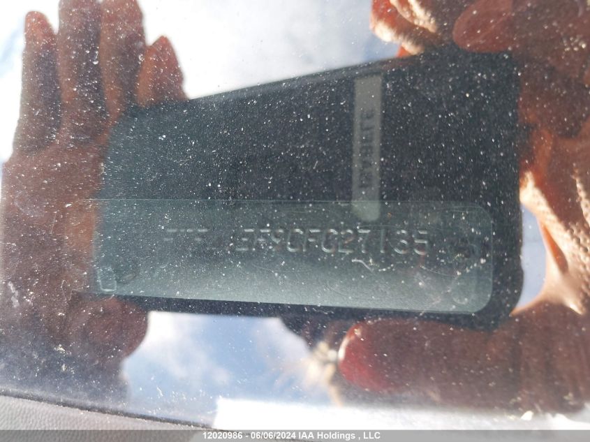 2012 Ford F150 Supercrew VIN: 1FTFW1EF9CFC27135 Lot: 12020986