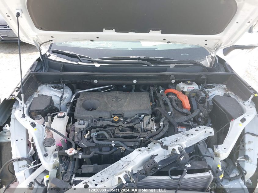 2021 Toyota Rav4 Hybrid Limited VIN: 2T3DWRFV7MW127577 Lot: 12020989