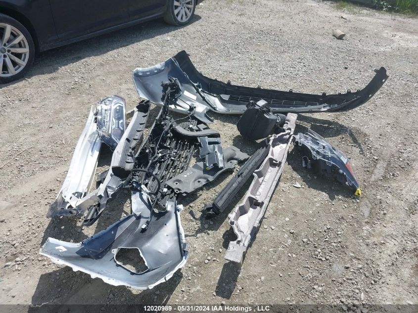 2021 Toyota Rav4 Hybrid Limited VIN: 2T3DWRFV7MW127577 Lot: 12020989