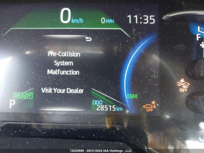 2021 Toyota Rav4 Hybrid Limited VIN: 2T3DWRFV7MW127577 Lot: 12020989