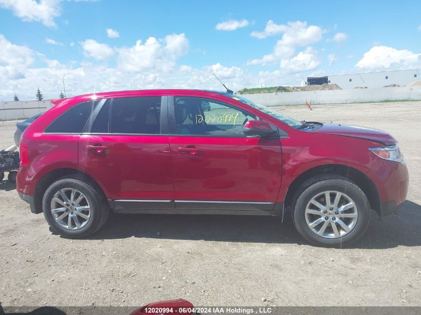 2014 Ford Edge Sel VIN: 2FMDK4JCXEBB14620 Lot: 12020994