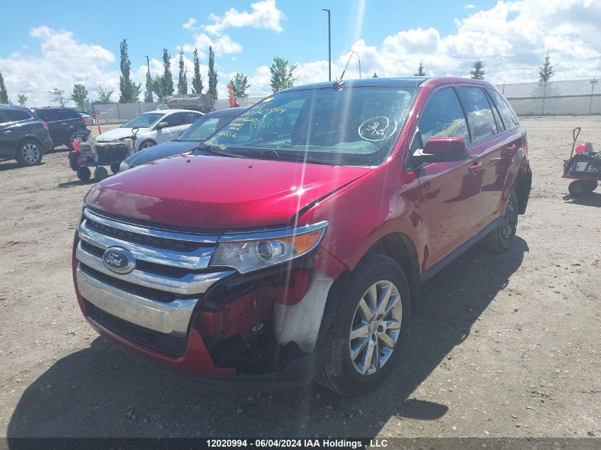 2014 Ford Edge Sel VIN: 2FMDK4JCXEBB14620 Lot: 12020994