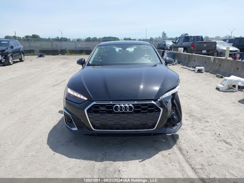 2020 Audi A5 Sportback VIN: WAUFNCF56LA002136 Lot: 12021001