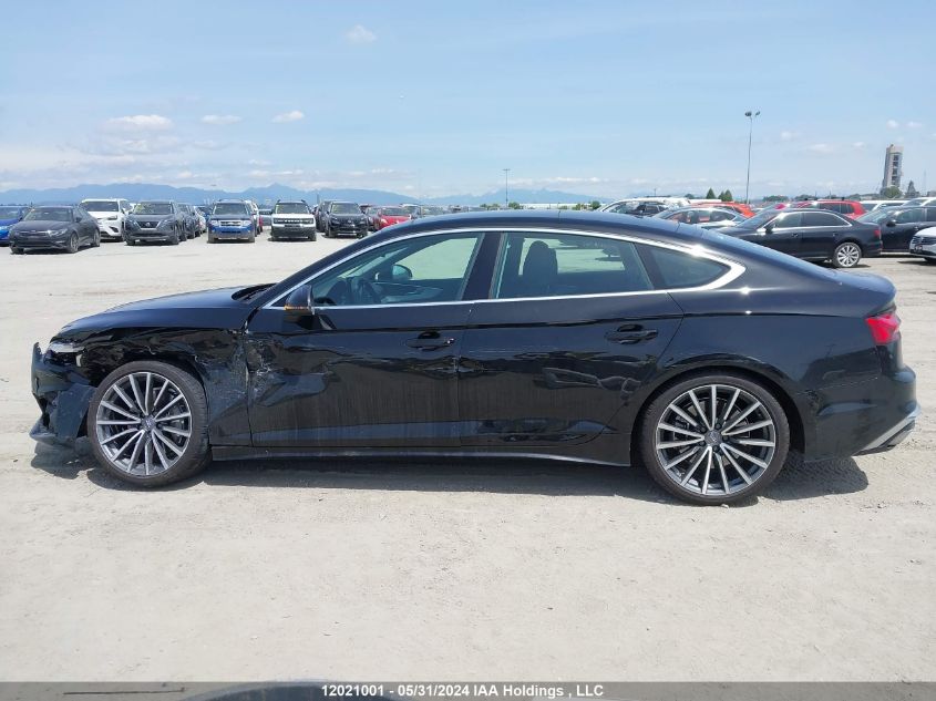 2020 Audi A5 Sportback VIN: WAUFNCF56LA002136 Lot: 12021001