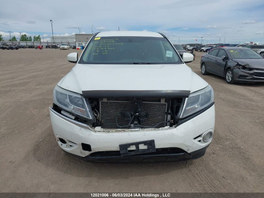 2015 Nissan Pathfinder VIN: 5N1AR2MMXFC616892 Lot: 12021006