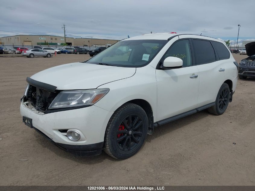 2015 Nissan Pathfinder VIN: 5N1AR2MMXFC616892 Lot: 12021006