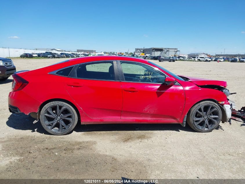 2020 Honda Civic Sedan VIN: 2HGFC2F84LH022465 Lot: 12021011