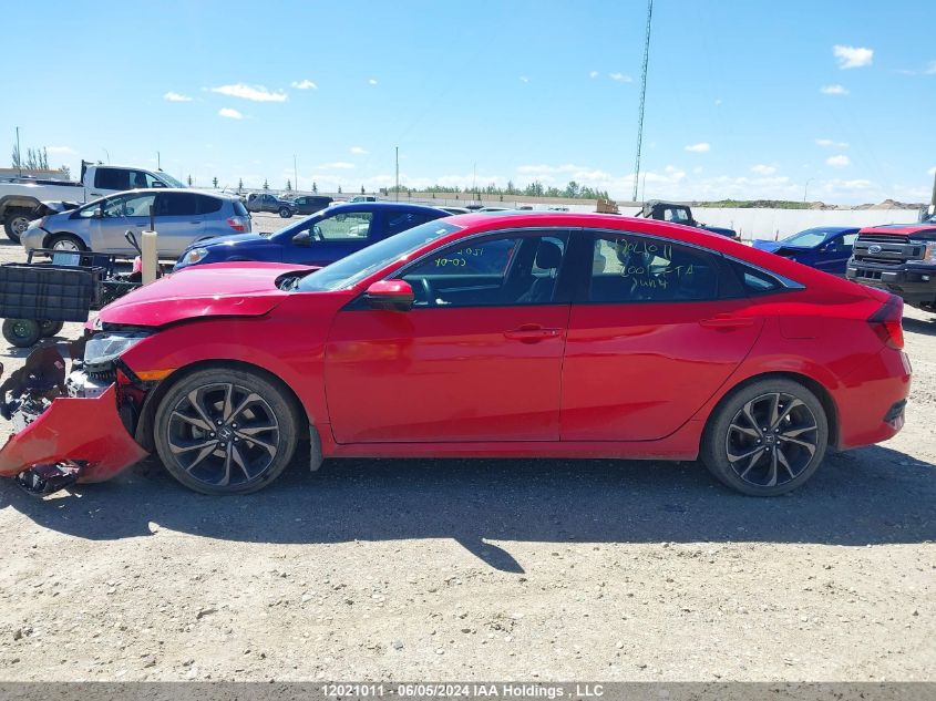 2020 Honda Civic Sedan VIN: 2HGFC2F84LH022465 Lot: 12021011