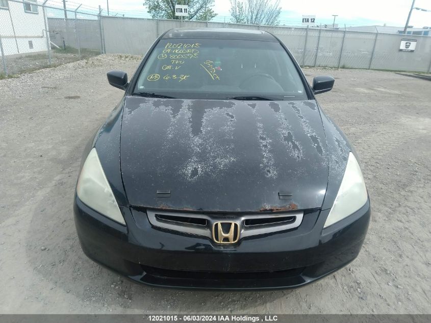 2004 Honda Accord Ex VIN: 1HGCM66414A800595 Lot: 12021015