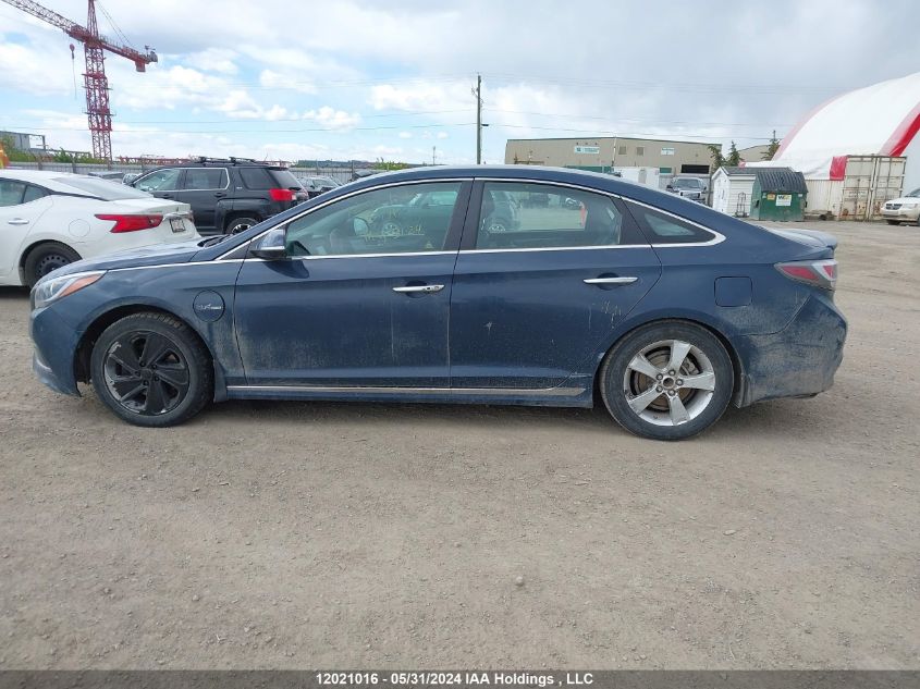 2016 Hyundai Sonata Plug-In Hybrid/Limited VIN: KMHE54L2XGA035754 Lot: 12021016