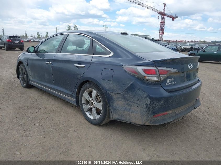 2016 Hyundai Sonata Plug-In Hybrid/Limited VIN: KMHE54L2XGA035754 Lot: 12021016