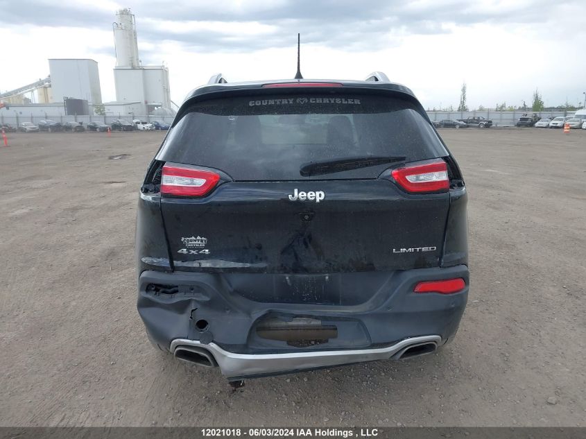 2018 Jeep Cherokee Limited VIN: 1C4PJMDX5JD542103 Lot: 12021018