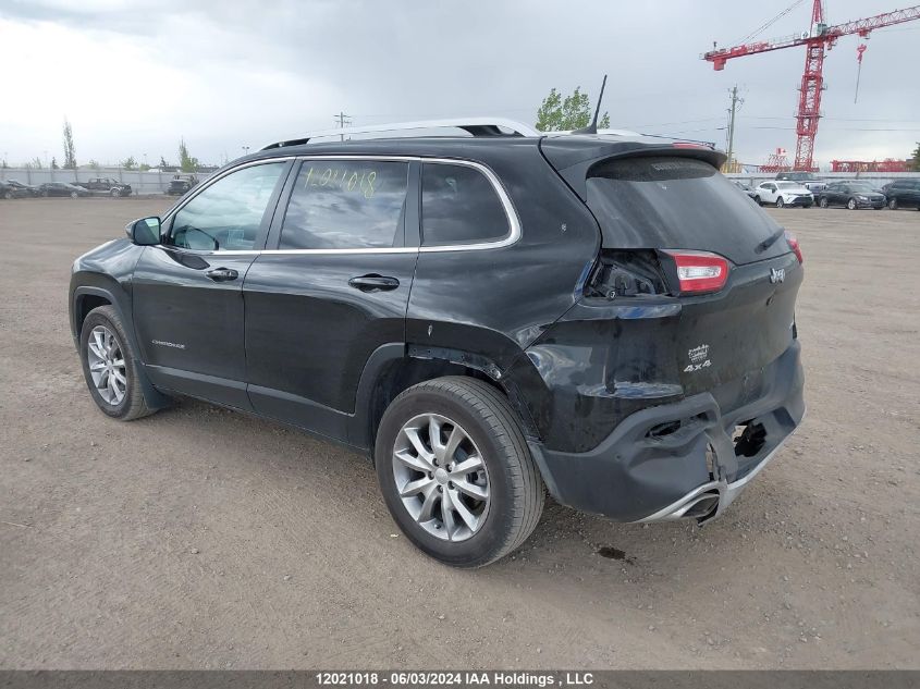 2018 Jeep Cherokee Limited VIN: 1C4PJMDX5JD542103 Lot: 12021018