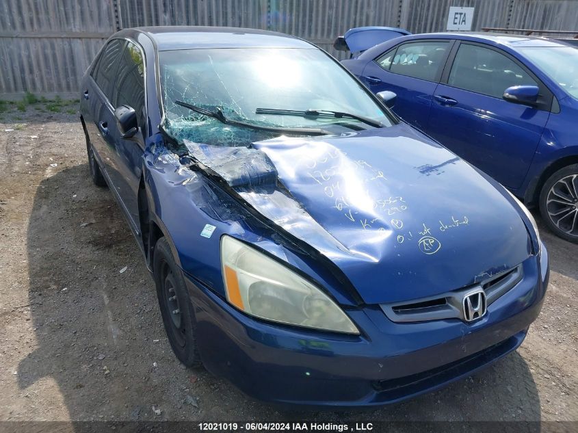 2004 Honda Accord Lx VIN: 1HGCM564X4A805062 Lot: 12021019