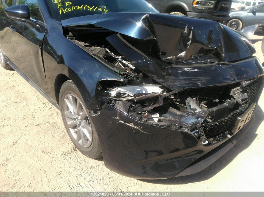 2020 Mazda 3 VIN: JM1BPBLM5L1159836 Lot: 12021020