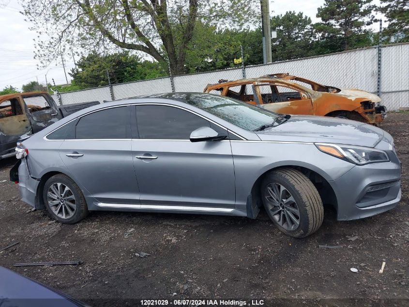 2015 Hyundai Sonata Sport Tech VIN: 5NPE34AF2FH235356 Lot: 12021029