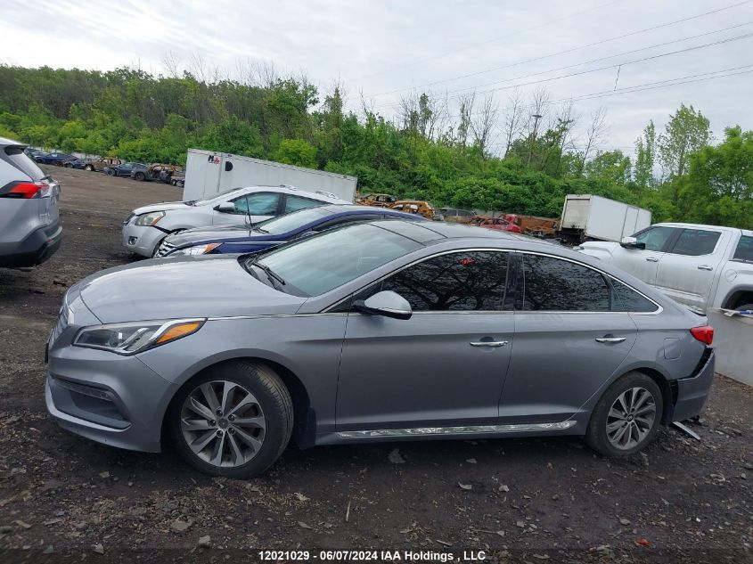 2015 Hyundai Sonata Sport Tech VIN: 5NPE34AF2FH235356 Lot: 12021029