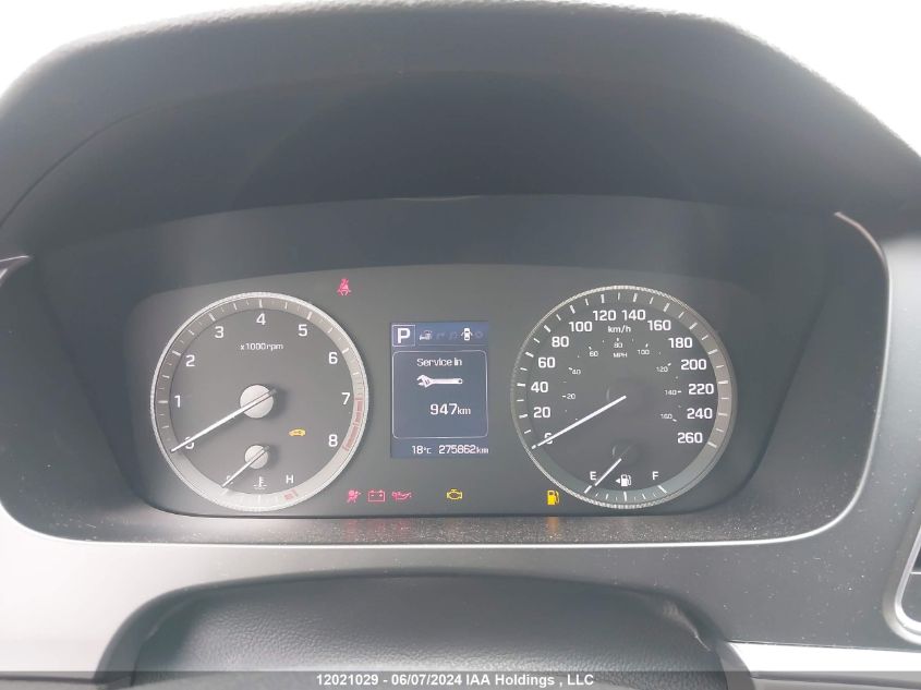 2015 Hyundai Sonata Sport Tech VIN: 5NPE34AF2FH235356 Lot: 12021029