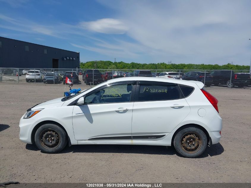 2015 Hyundai Accent Gl VIN: KMHCT5AE5FU231663 Lot: 12021038